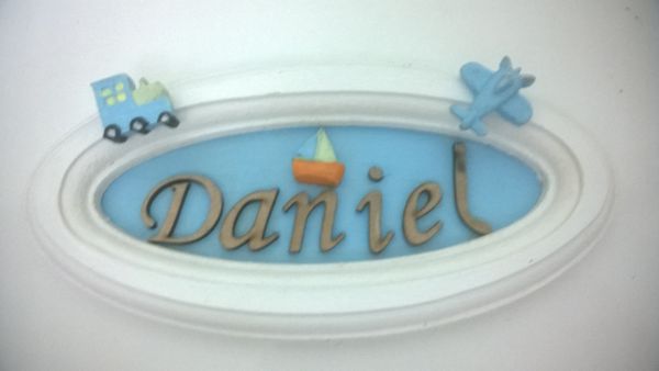Placa com Nome (Pequena)