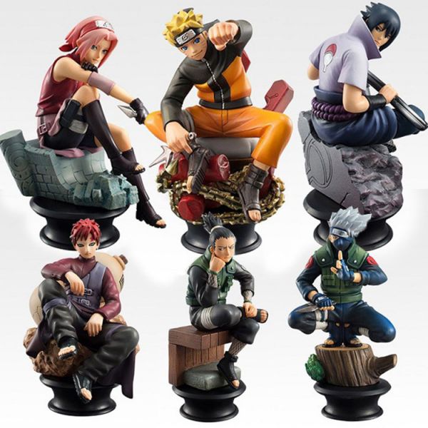 Conjunto Naruto 6 peças
